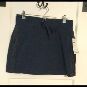 Athleta Metro Downtown Skort, navy, M